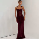 Chic Maxi Dress with Sophisticated Draping