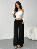 Women's Relaxed Fit Leisure Pants in Soft Fabric