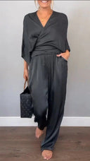 Chic Women's Jumpsuit Set – Effortless Style