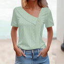 Chic Women's Button Up with Eye Print
