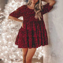 Sequined Mini Dress for Women's Night Out