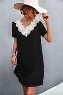 Chic Lace Women's Dress with Casual Design