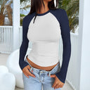 Elegant Long-Sleeved Lace Women's Top