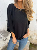 Chic Polka Dot Women's Blouse