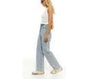 Vintage High-Waisted Wide Leg Jeans for Women