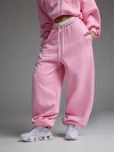 Relaxed Women's Leisure Pants with Elastic Waistband
