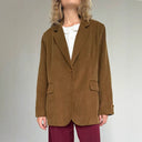 Chic Women's Corduroy Blazer for All Seasons