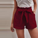 Stylish Solid Color Cotton Shorts for Summer