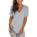 Stylish Women's V-Neck T-Shirt