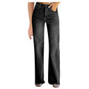 Retro High-Waisted Women's Flared Jeans