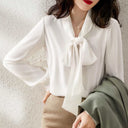Chic Bow Blouse for Women