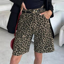 Women's Stylish Leopard Print Shorts