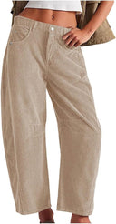 Chic Palazzo Pants with Side Pockets for Women