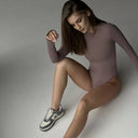 Women's Long Sleeve Bodysuit - Flattering Fit & Chic Style