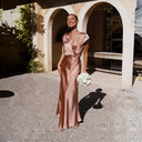 Chic V-Neck Maxi Dress for Women