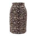 Leopard Print Women's Pencil Skirt