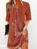 Chic Long Skirt and Top Ensemble