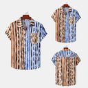 Floral Print Women's Short Sleeve Blouse