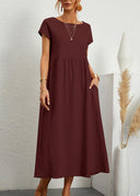 Elegant Women's Maxi Dress in Soft Fabrics