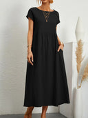 Elegant Women's Maxi Dress in Soft Fabrics