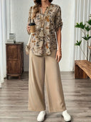 Floral Pattern Women's Blouses for Stylish Wear