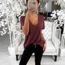 Women's Relaxed Fit V-Neck Tee