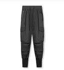 Women's Cargo Pants with Zipper Pockets & Elastic Waist
