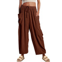 Stylish Women's Harem Pants with Side Pockets