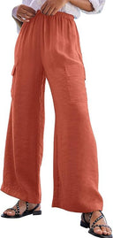 Chic Women's Cargo Pants in Soft Jersey