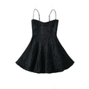 Floral Lace Women's Dress with Adjustable Straps