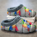 Cozy Fleece-Lined Women's Slippers with Non-Slip Sole