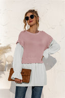 Chic Women's Ruffle Long Sleeve Blouse