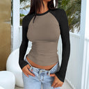 Elegant Long-Sleeved Lace Women's Top