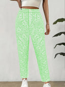 Chic Floral Print Women's Trousers for Effortless Style