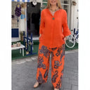 Floral Print Women's Blouse for Effortless Style