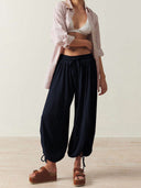 Stylish Women's Harem Pants with Elastic Waistband