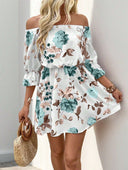 Floral Bohemian Dress for Women