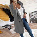 Double Button Women's Blazer - Chic Style