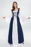 Enchanting Fairy Tale Dress with Flared Sleeves