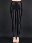 High-Shine Women's Fitness Leggings with High Waist Design