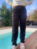 Women’s Relaxed Linen Trousers with Pockets