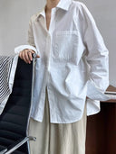 Stylish Oversized Cotton Blouse for Women