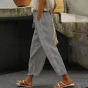 Classic Cotton Straight-Leg Trousers