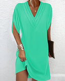 Chic Women's V-Neck Dress for Every Occasion