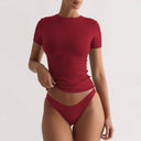 Women's Round Neck Short Sleeve Tee