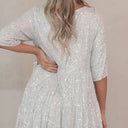 Sequined Mini Dress for Women's Night Out