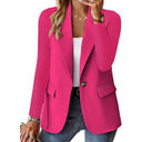 Chic Women's Blazer with Contemporary Cut