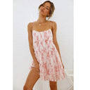 Women's Summer Dress with Ruffle Accents