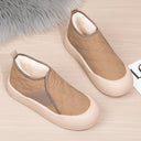 Fleece-Lined Women's Slip-On Footwear