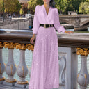 Women's Glittering Evening Dress with Stunning Bodice and Shimmering Skirt